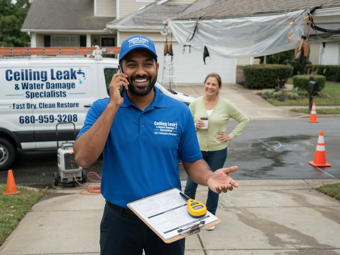 Ceiling Leak Cleanup Orchard Park, NY FAQs